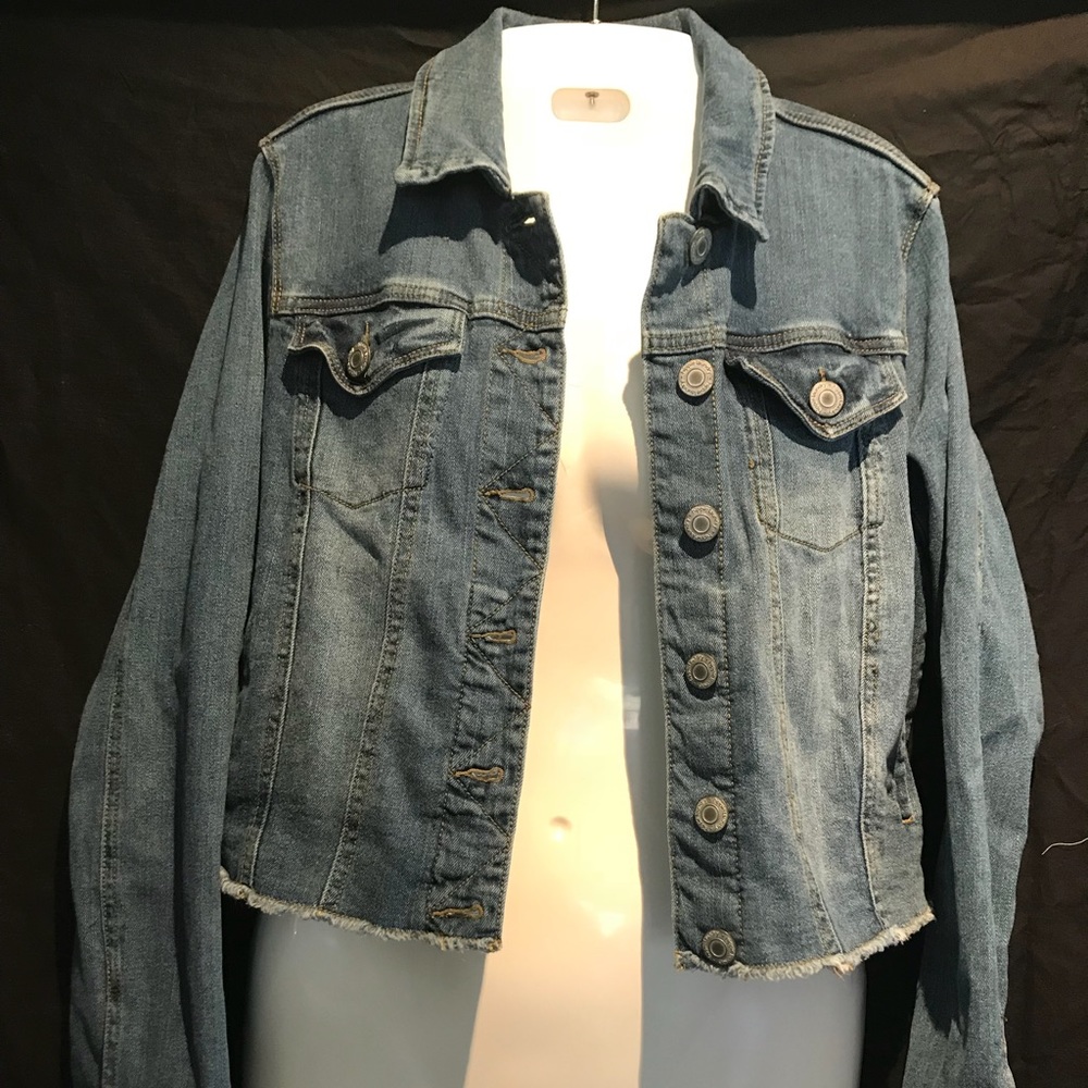 Hippie Laundry Crop Jean Jacket